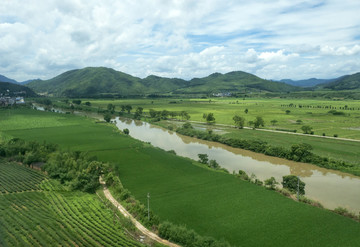 乡村田园景色