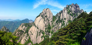 黄山高清全景图 安徽黄山 黄山