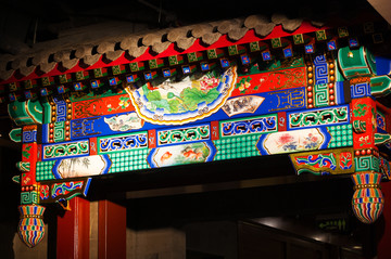 中国古建筑门头装饰