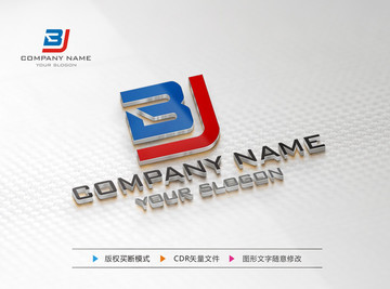 B字母LOGO设计 B字母标志