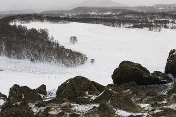 风雪坝上