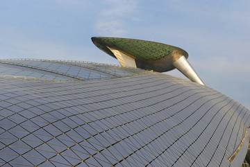 韩国仁川机场 屋顶造型设计