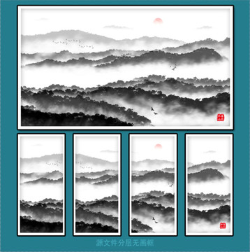 意境山掛畫(huà)