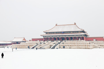 故宫雪景 太和殿雪景