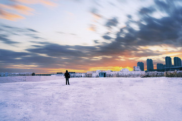 雪地雪景