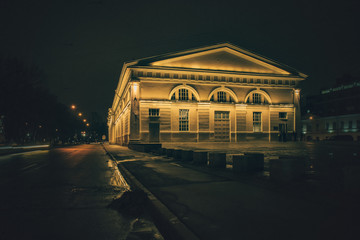 圣彼得堡建筑 夜景