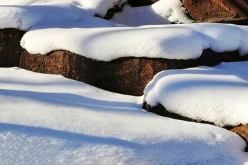 冰雪 光影 雪花 纯洁 秀美