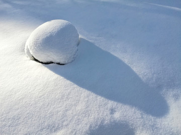 冰雪 光影 雪花 纯洁 秀美