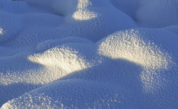 冰雪 光影 雪花 纯洁 秀美