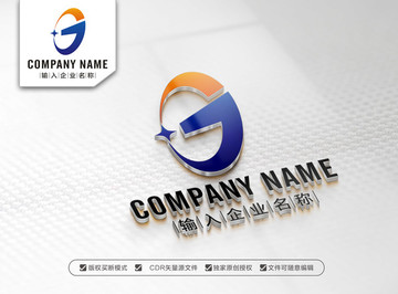 科技 G字母LOGO设计