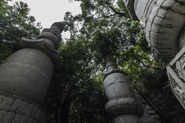 天津蓟县 盘山 塔林