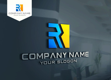 R字母LOGO設計 R字母標志