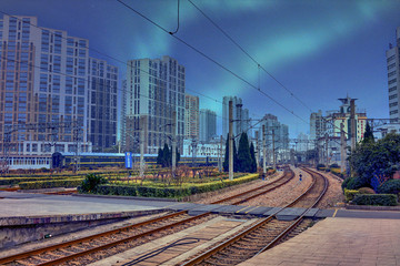 上海铁路风光
