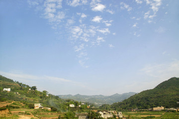 山村 大山 山区农村