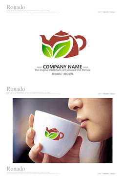 茶葉 茶壺LOGO