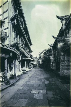 黄龙溪古镇街景