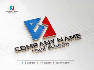 B字母标志 B字母LOGO设计