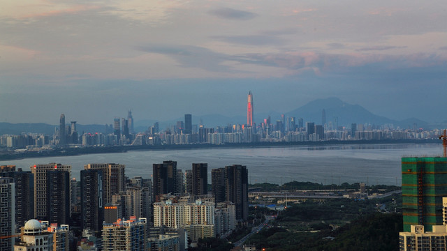 深圳南山城市风光