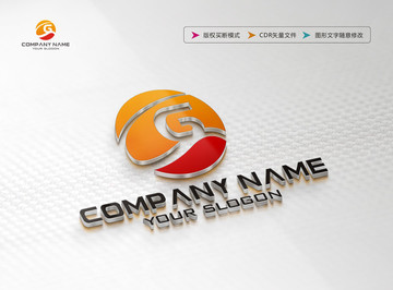 G字母标志 G字母LOGO设计