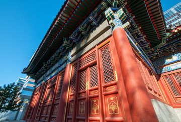 北京都隍城庙后殿遗存