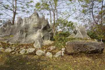 微缩蜀景 九寨沟落日朗瀑布