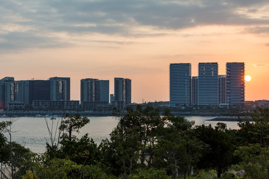 五缘湾日出