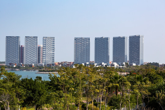 五缘湾海景风光