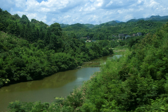 山水自然景色