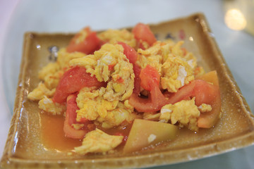 鸡蛋炒西红柿