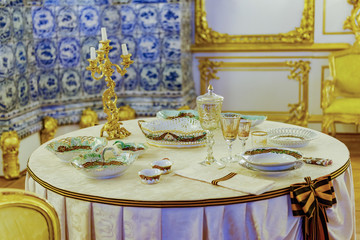 欧式宫廷餐桌