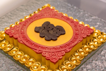 春节蛋糕 蛋糕