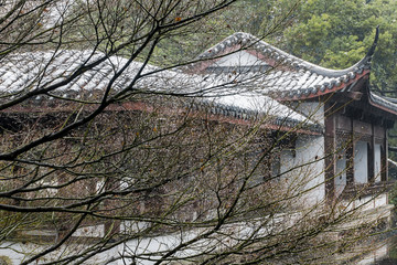 西湖雪景