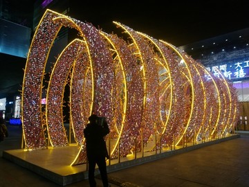 园林景观 led亮化工程 节日