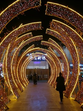 园林景观 led亮化工程 节日