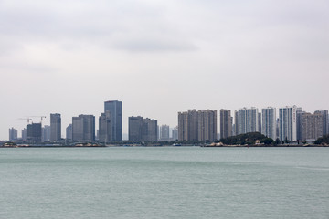 廈門濱海建筑風光