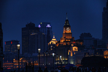 上海外滩夜景 上海风光