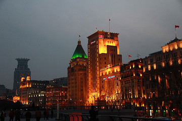 上海外滩夜景 上海风光