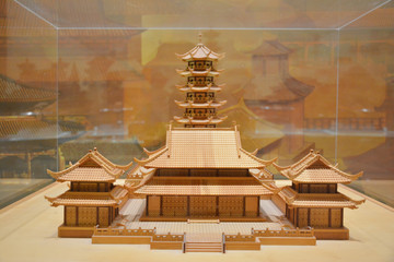 栖霞寺模型