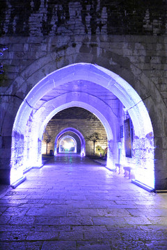 拱门时光隧道
