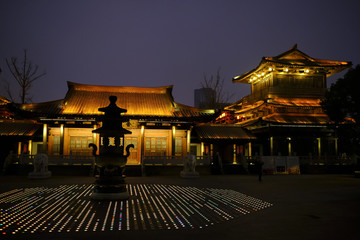 香积寺夜景