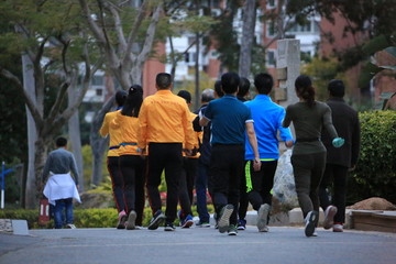 廈門忠侖公園晨練 跑步 散步