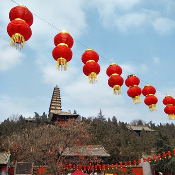 普救寺 莺莺塔