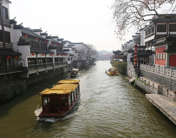 南京市夫子庙秦淮河风光带