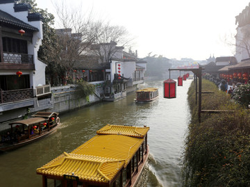 南京夫子庙秦淮河风光带