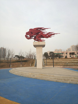 奥运雕塑