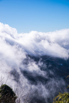 高山云海