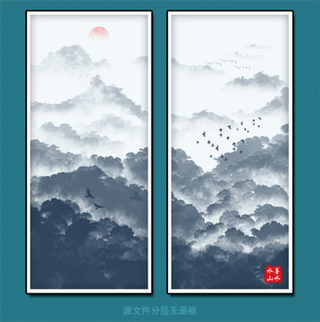 中國風裝飾畫