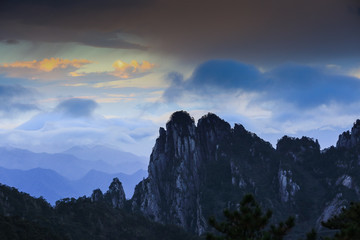 黄山 山峰