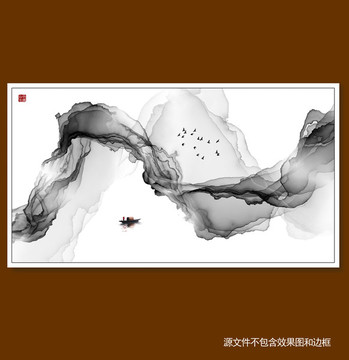 禪韻 寫意裝飾畫