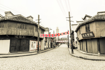 民国老上海建筑场景